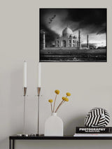 the banks of the Jamuna river Poster och Canvastavla