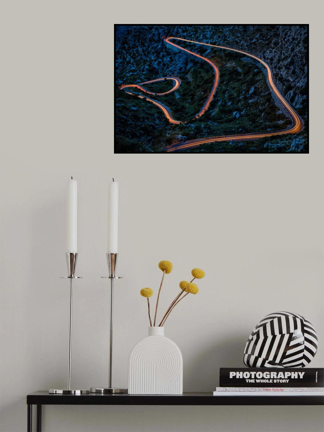 Sa Calobra, Mallorca Poster och Canvastavla