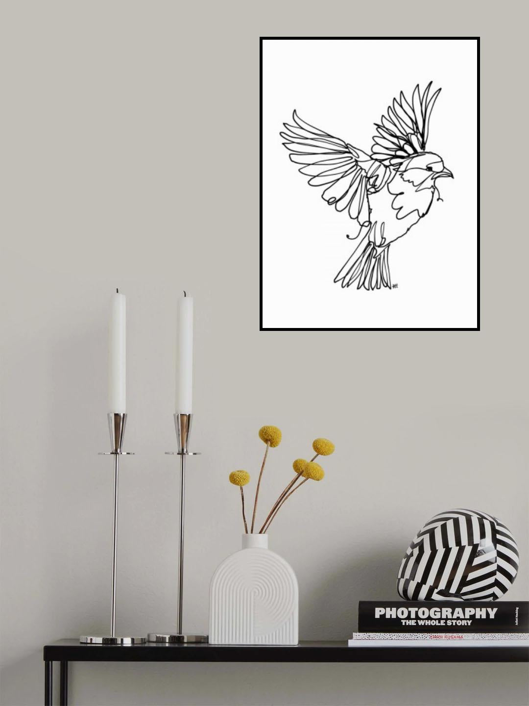 If You're a Bird Poster och Canvastavla