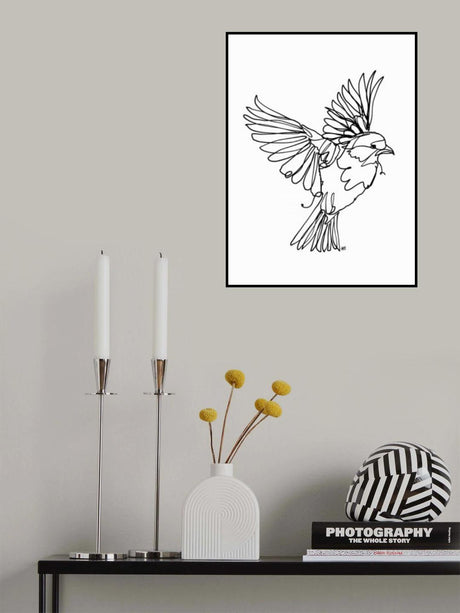 If You're a Bird Poster och Canvastavla