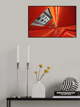 Orange passage Poster och Canvastavla