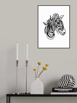 The Zebra Poster och Canvastavla