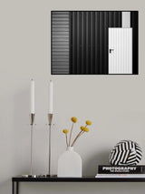 White Door Poster och Canvastavla