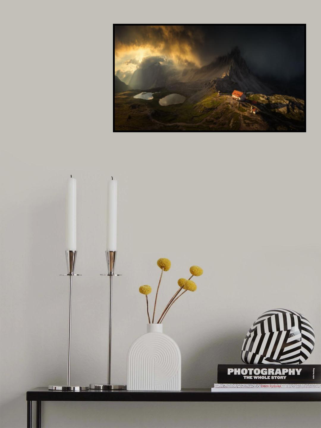 Dreizinnenhütte Poster och Canvastavla
