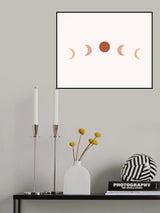 Moonphase No2 Poster och Canvastavla