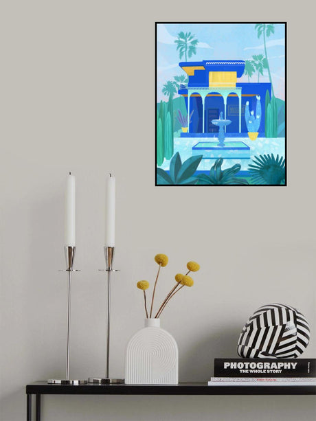 Moroccan Garden Poster PL