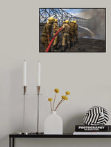 Dousing the raging smoke Poster och Canvastavla