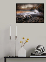 Storm at Kapchik cape Poster och Canvastavla