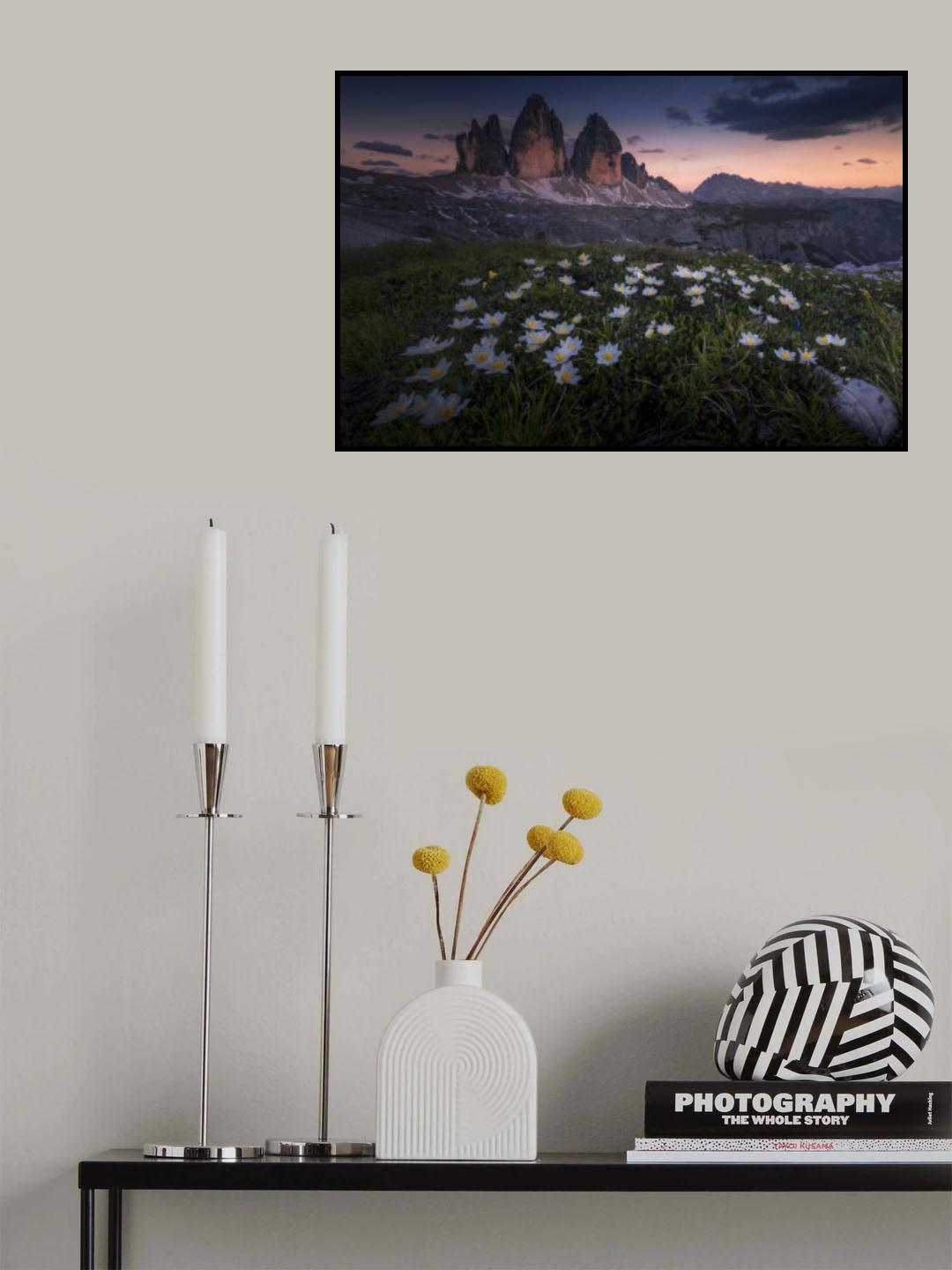 Tre Cime Poster och Canvastavla