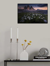Tre Cime Poster och Canvastavla