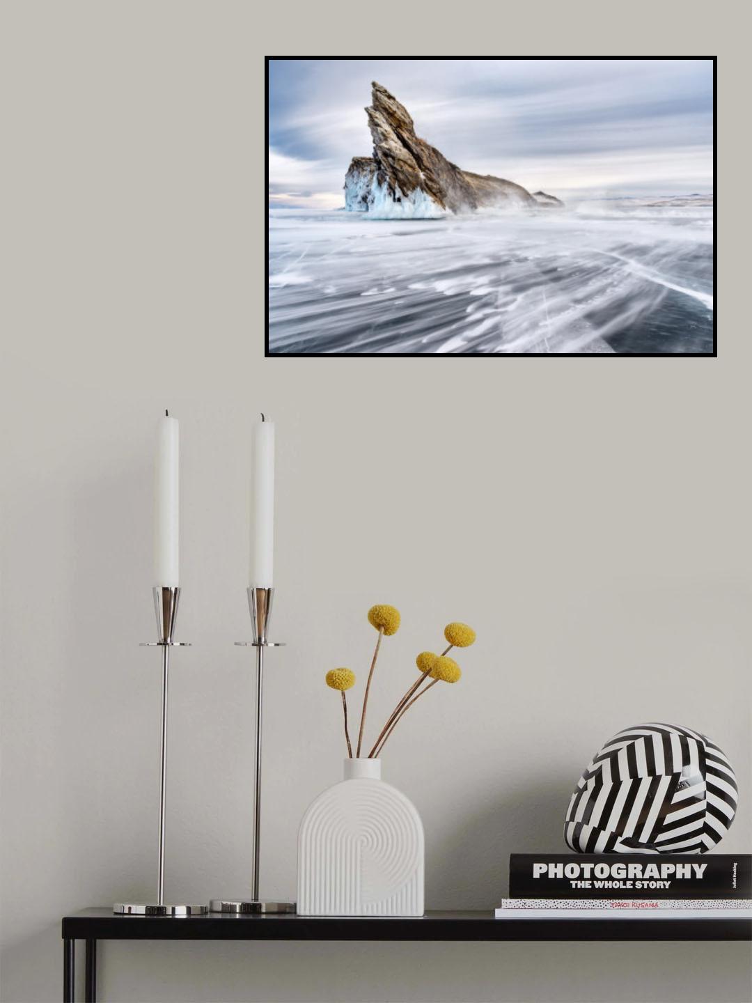 Snowstorm Poster och Canvastavla