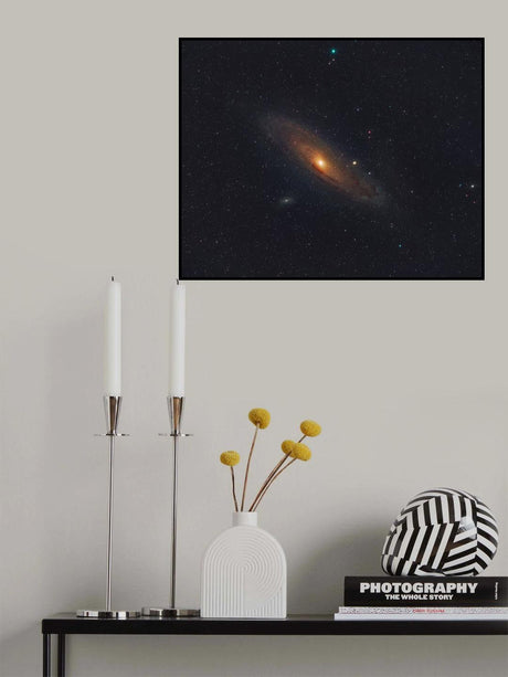 Andromeda Galaxy Poster och Canvastavla