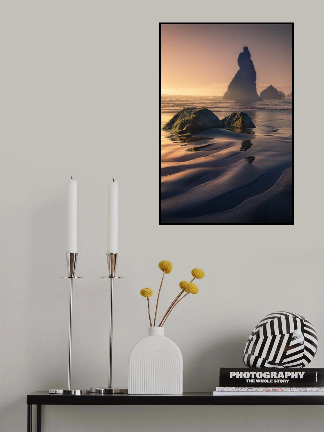 The Wizards Hat and The Howling Dog Poster och Canvastavla
