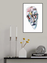 Long Face Poster och Canvastavla