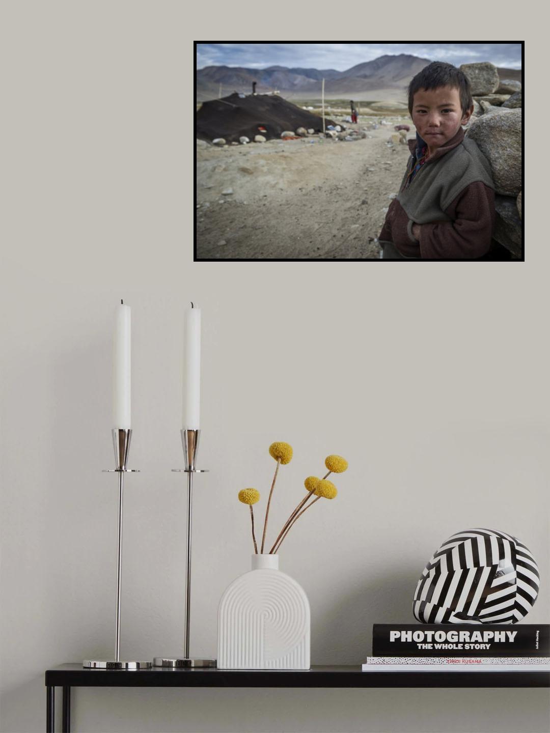 Nomadic Boy Poster och Canvastavla