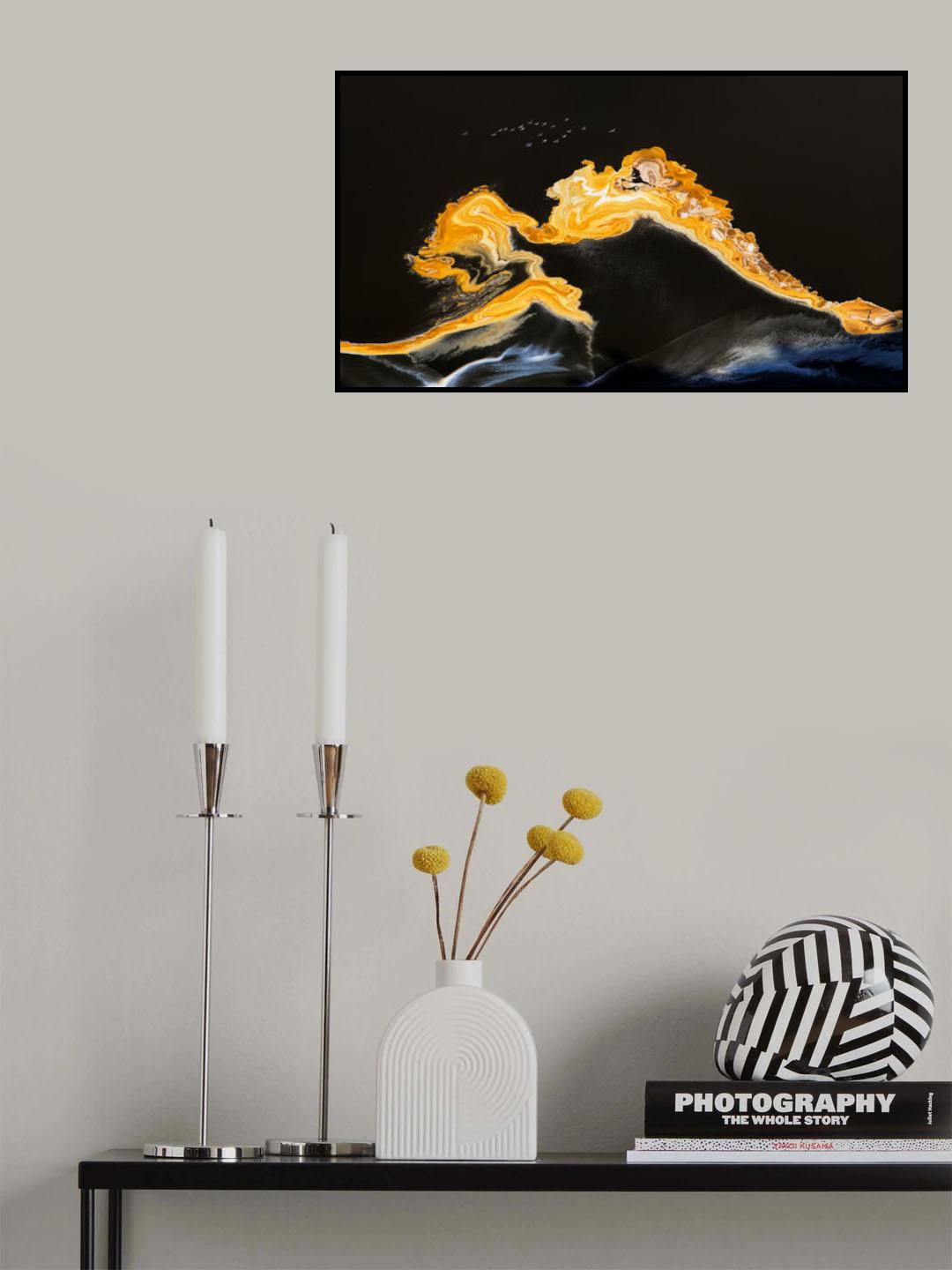 Colorful Lake Poster och Canvastavla