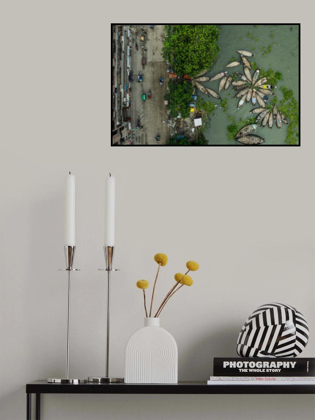 Boats Poster och Canvastavla