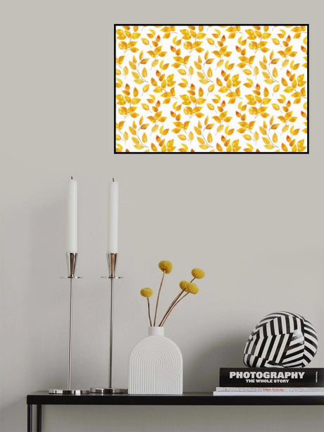 Curvy leaves Poster och Canvastavla
