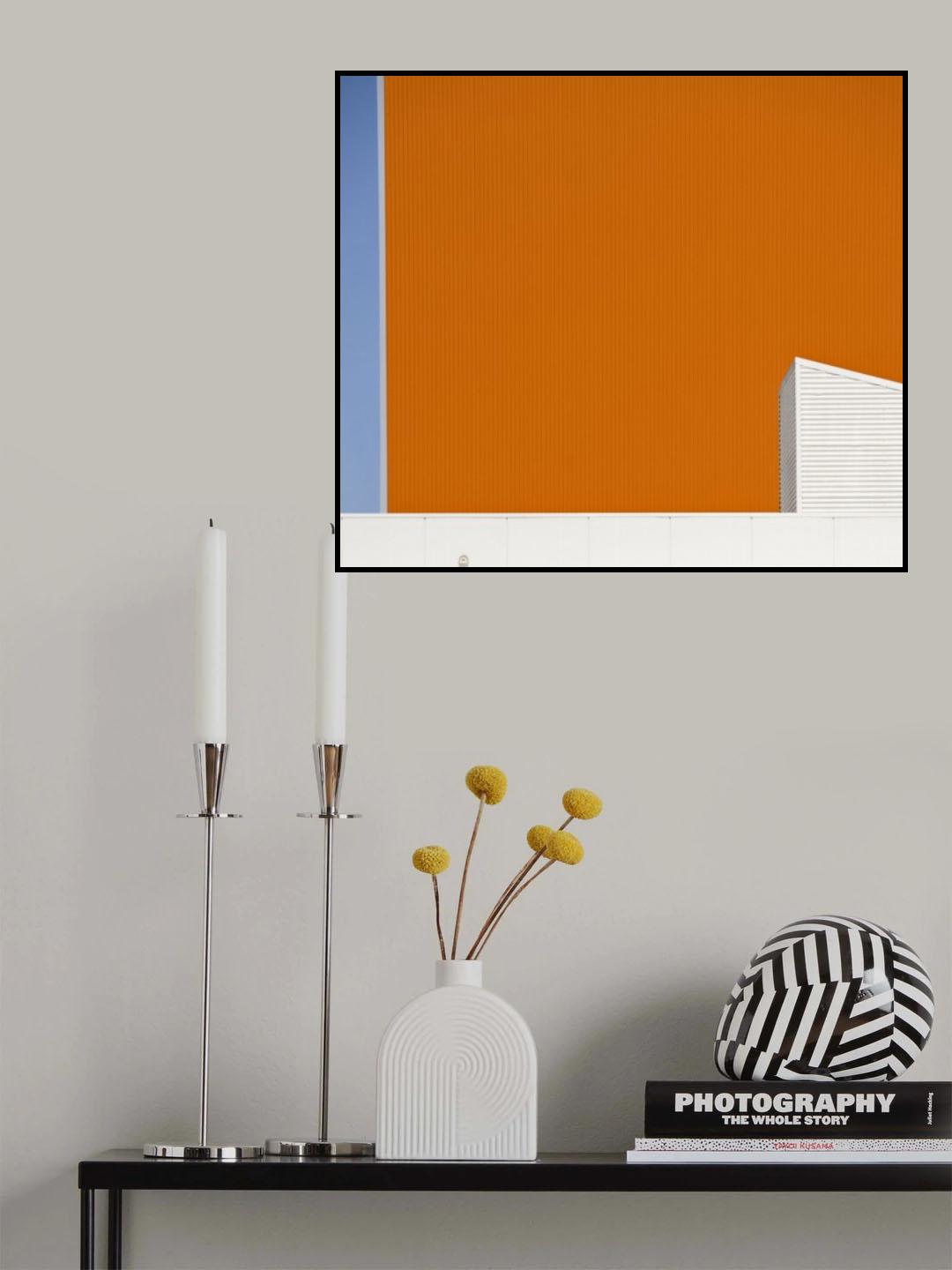 Orange In Domination Poster och Canvastavla