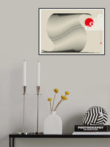 The Wave  Biscuit - Black Poster och Canvastavla