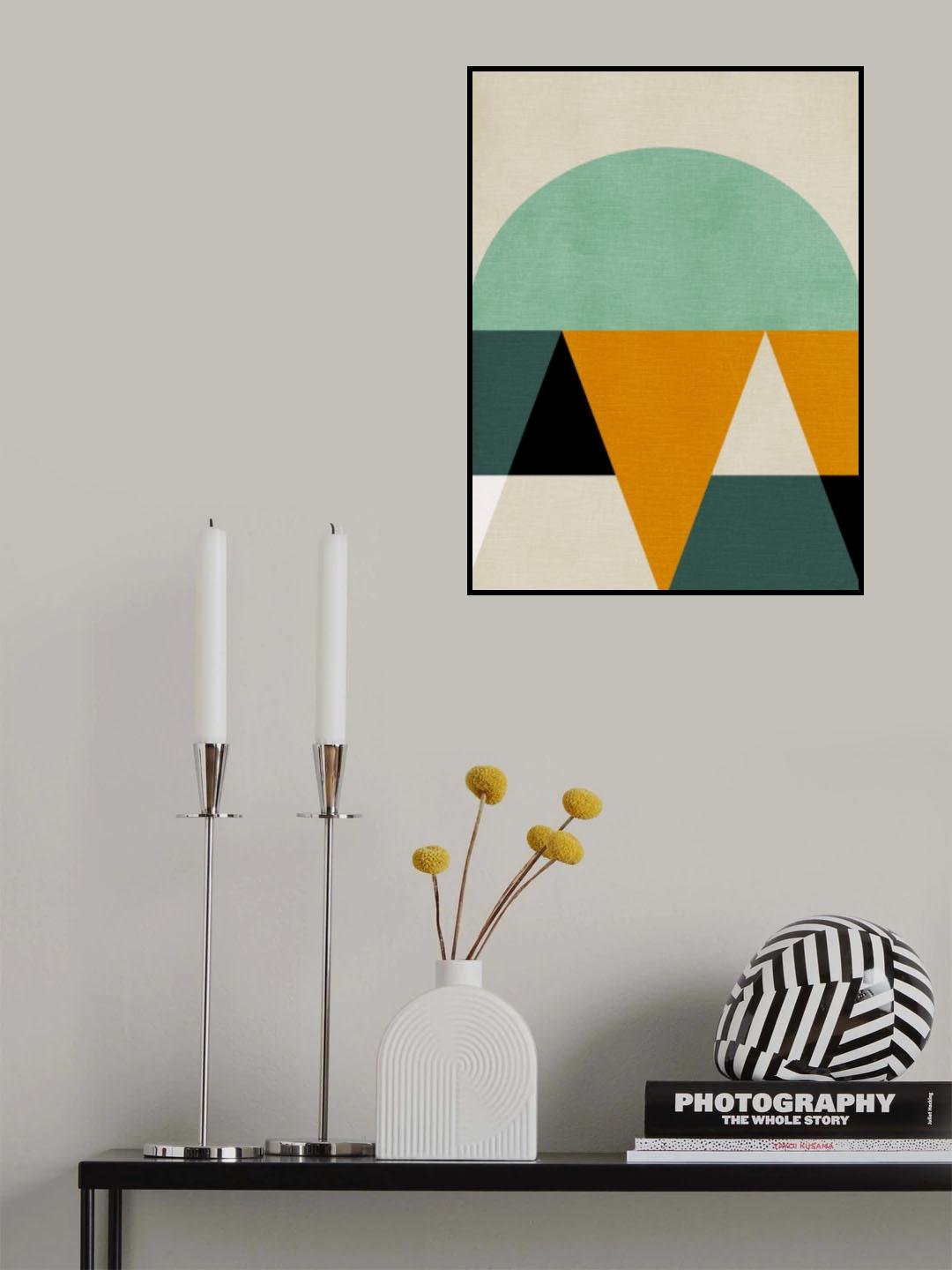 Rainbow Plus Shapes4 Poster och Canvastavla