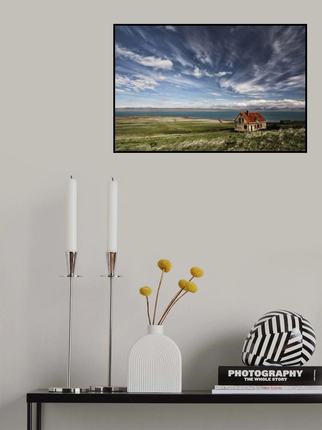 Once Yellow Poster och Canvastavla