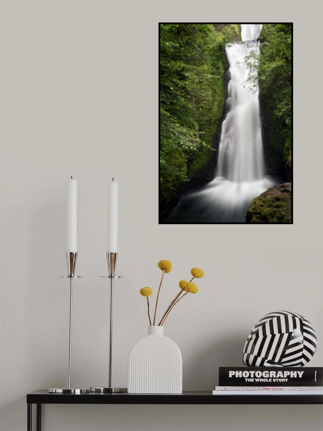 Bridal Veil Falls Poster och Canvastavla