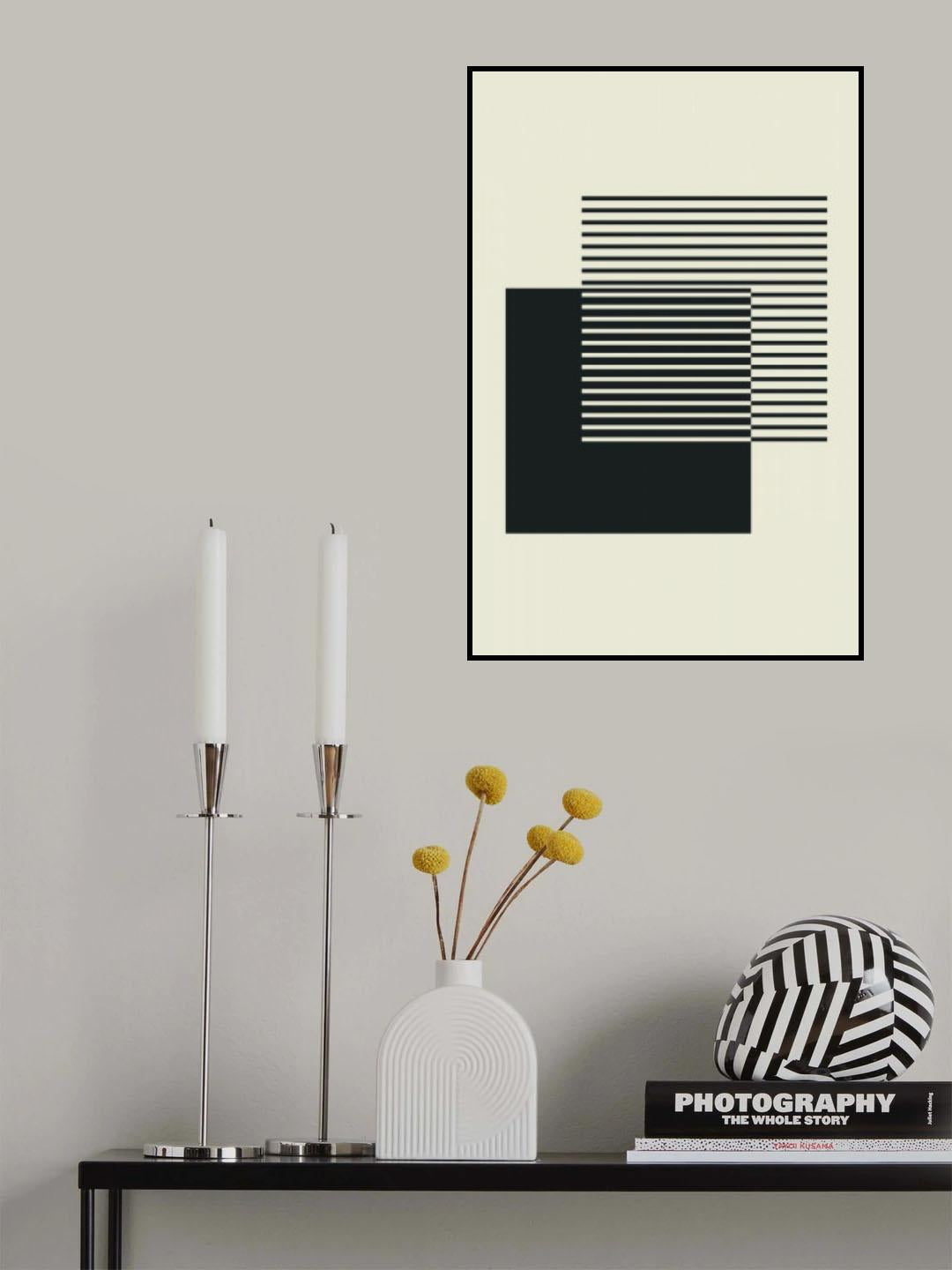 Geometric Squares #2 Poster och Canvastavla