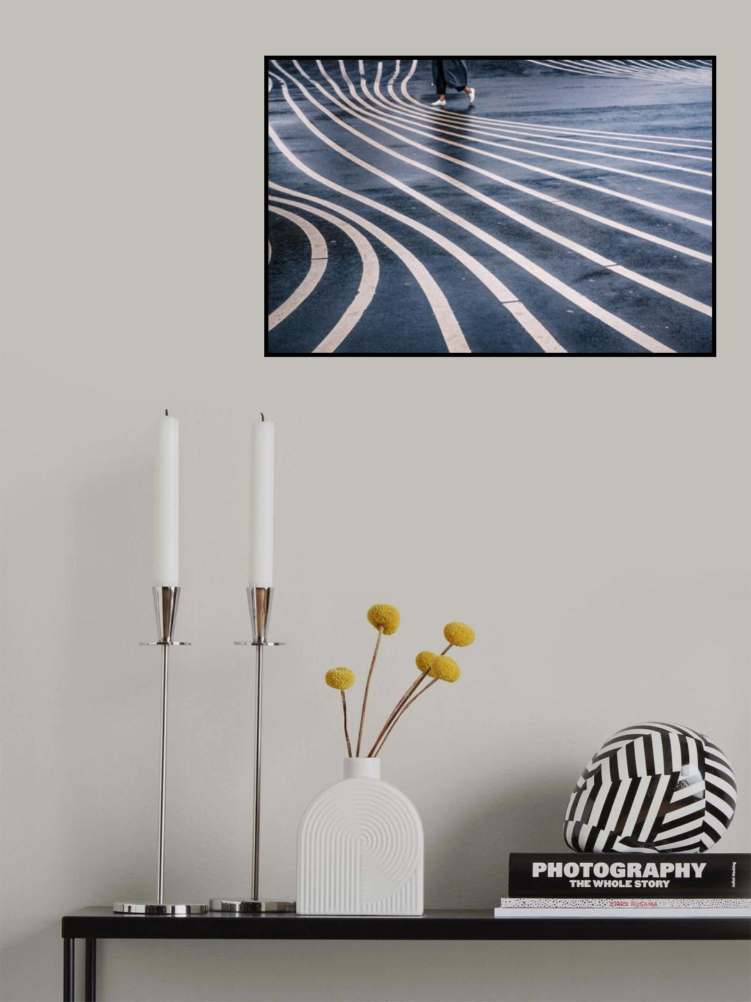 Lines No 2 Poster och Canvastavla
