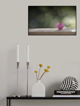 A single heart Poster och Canvastavla
