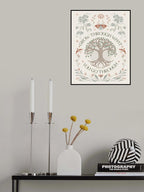 Grow Through Poster och Canvastavla