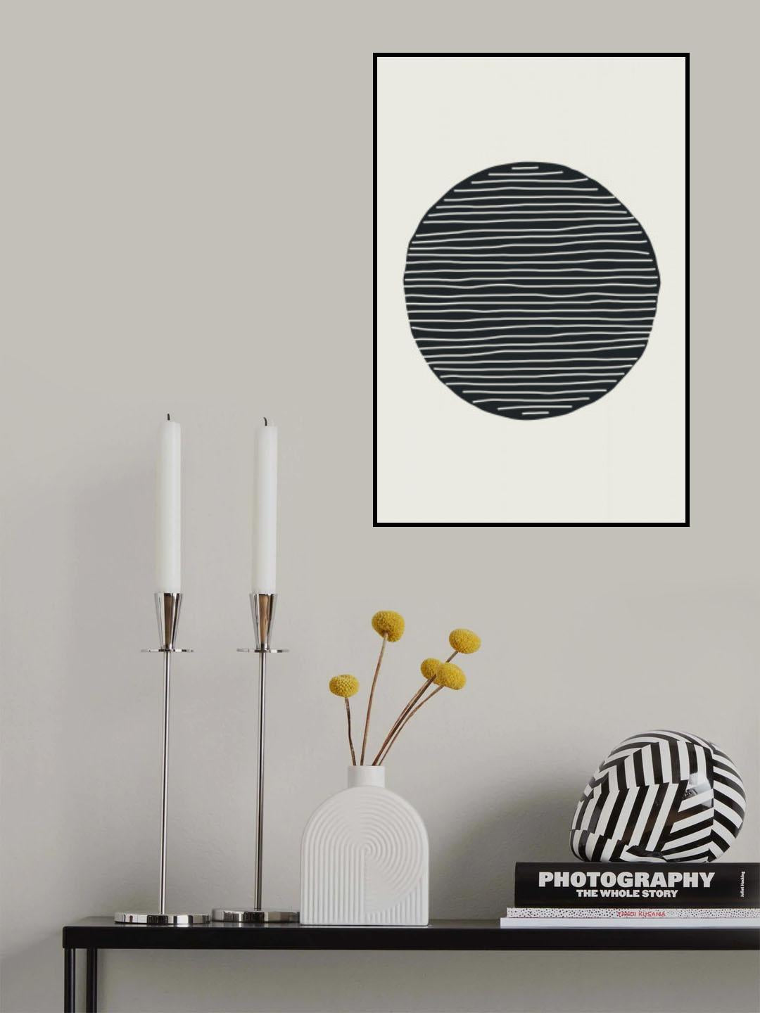 Circle Vibe Series #1 Poster och Canvastavla