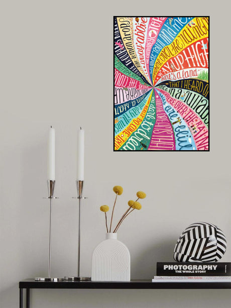 Over the Rainbow Poster och Canvastavla