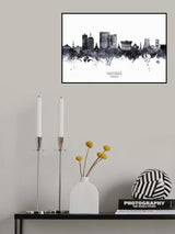 Yaoundé Cameroon Skyline Poster och Canvastavla