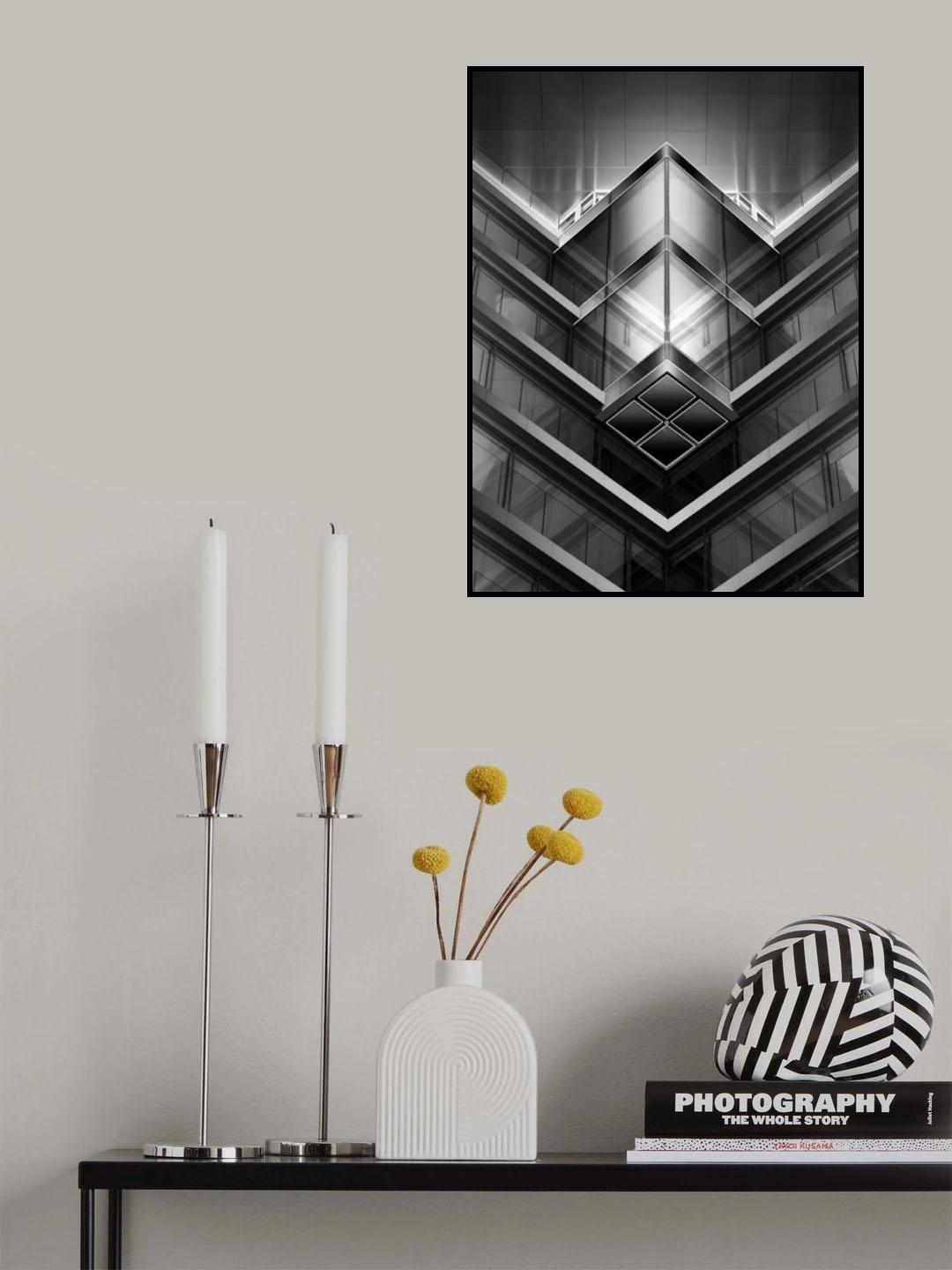 Dark Cube Poster och Canvastavla