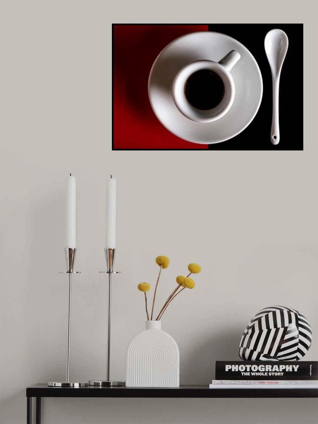 Na tazziurell e caffè Poster och Canvastavla