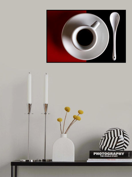 Na tazziurell e caffè Poster och Canvastavla