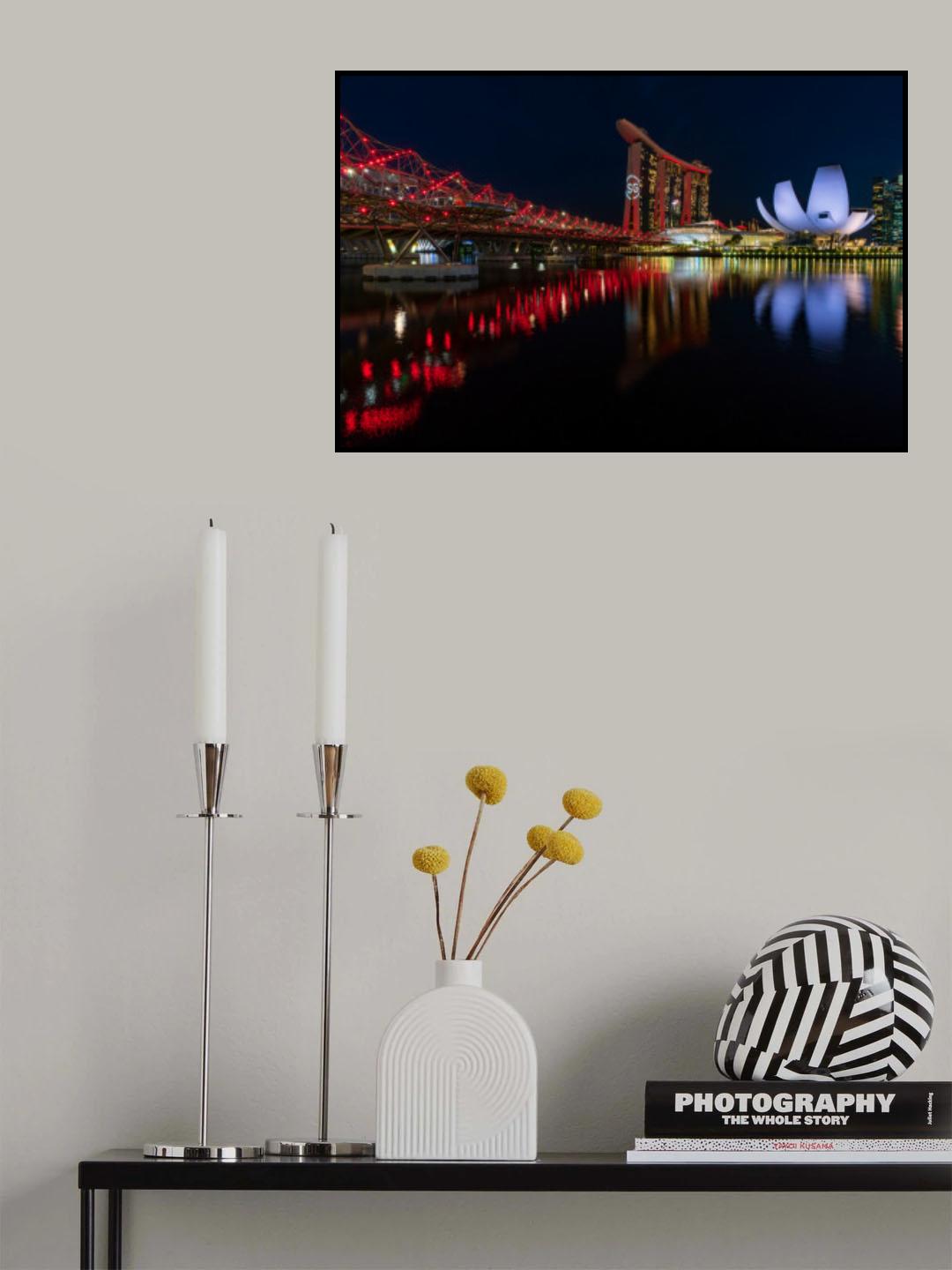 Marina Bay Poster och Canvastavla