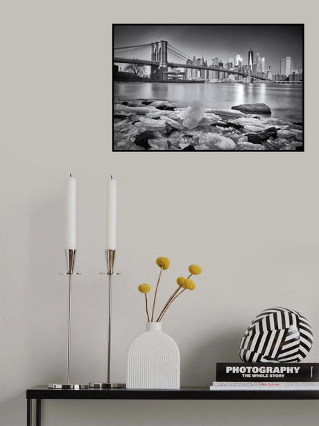 New York - Brooklyn Bridge Poster och Canvastavla