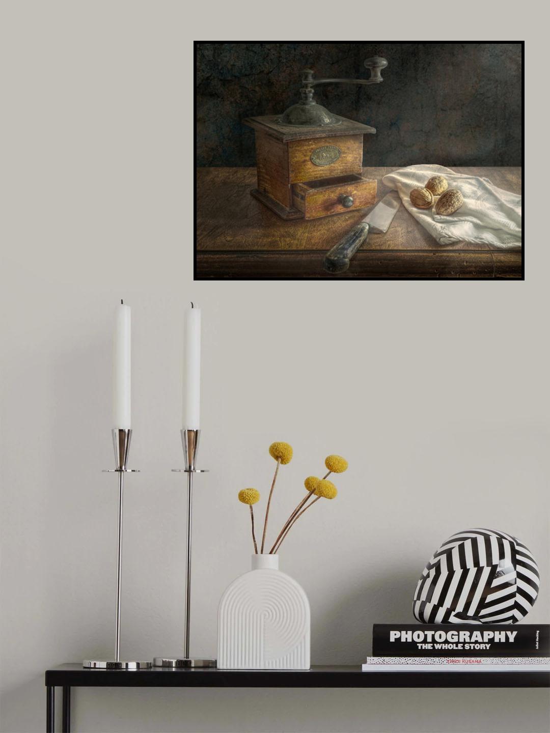 Still Life with Walnuts Poster och Canvastavla