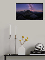 Charming Night at Mt Assiniboine Poster och Canvastavla