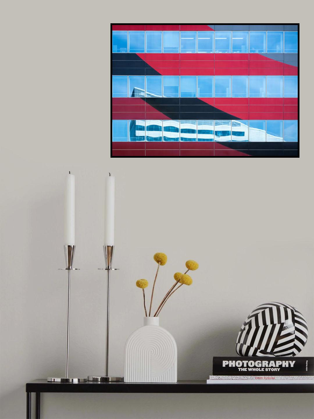 Reflets peints Poster och Canvastavla