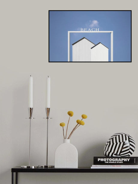 Beach. Poster och Canvastavla