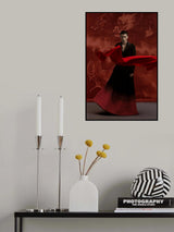 暗红 Poster och Canvastavla