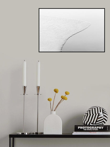 White Poster och Canvastavla