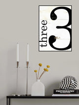 Three Poster och Canvastavla