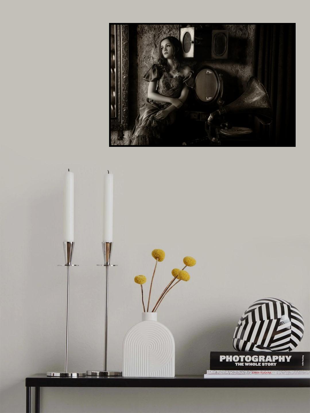 Listen to the old music Poster och Canvastavla