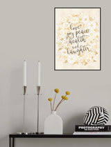 Holiday wishes - vintage vanilla Poster och Canvastavla