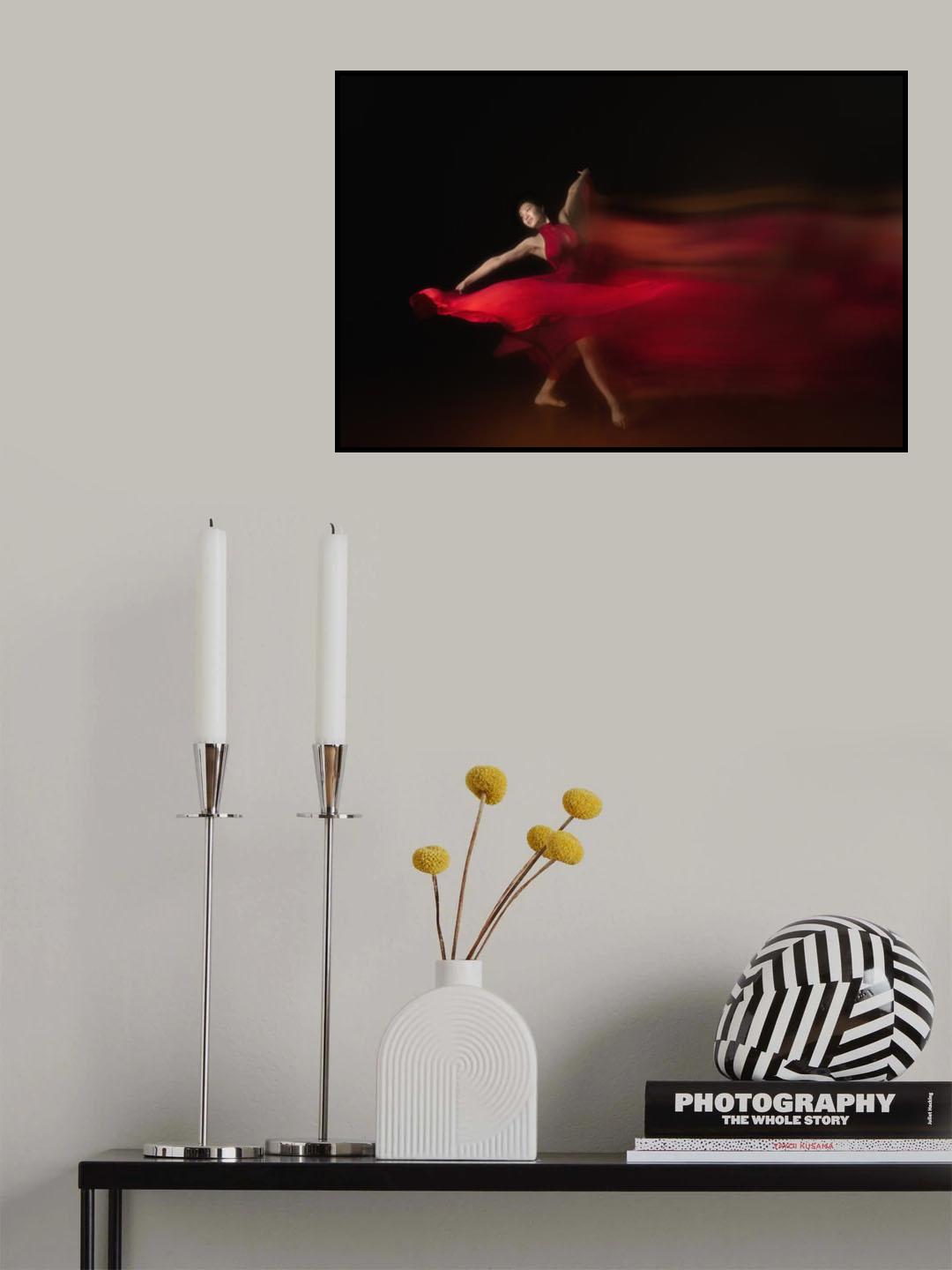 Flow of Dance Poster och Canvastavla