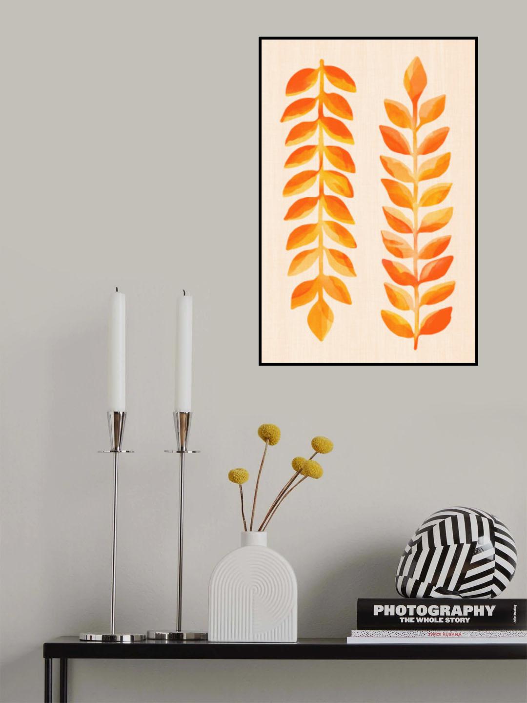Festive Tropics Poster och Canvastavla